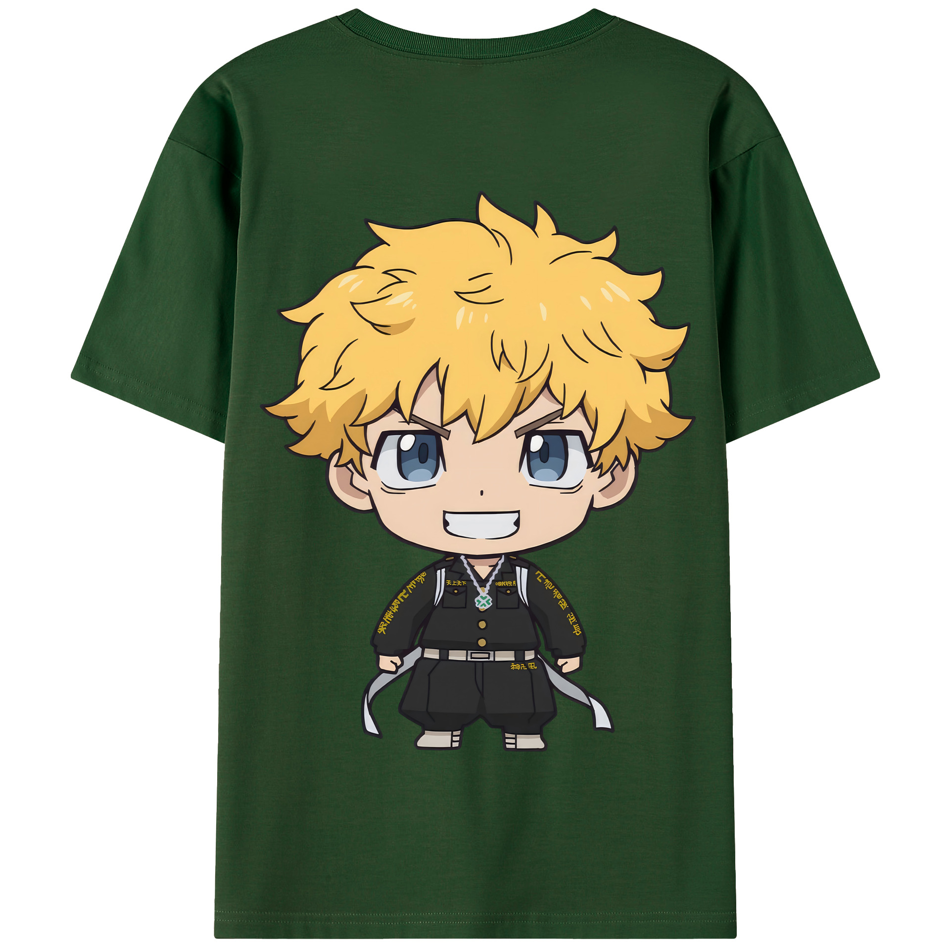 （画像用） 東京リベンジャーズ Tokyo Revengers 綿100％半袖Tシャツ（背面プリント）